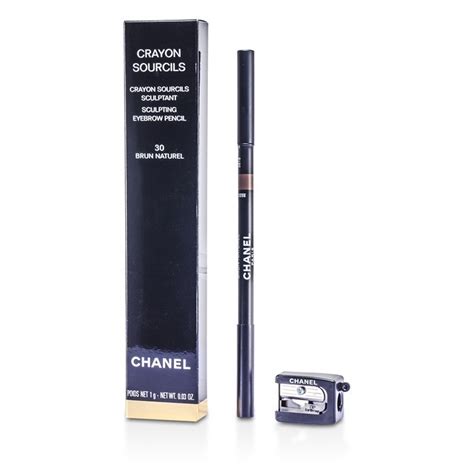 chanel brun naturel|CRAYON SOURCILS Sculpting eyebrow pencil 30.